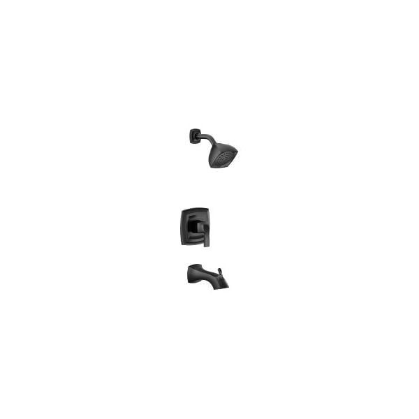 Voss M-CORE 2 Series Tub & Shower Trim in Matte Black